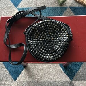 Small black Moda Luxe crossbody handbag